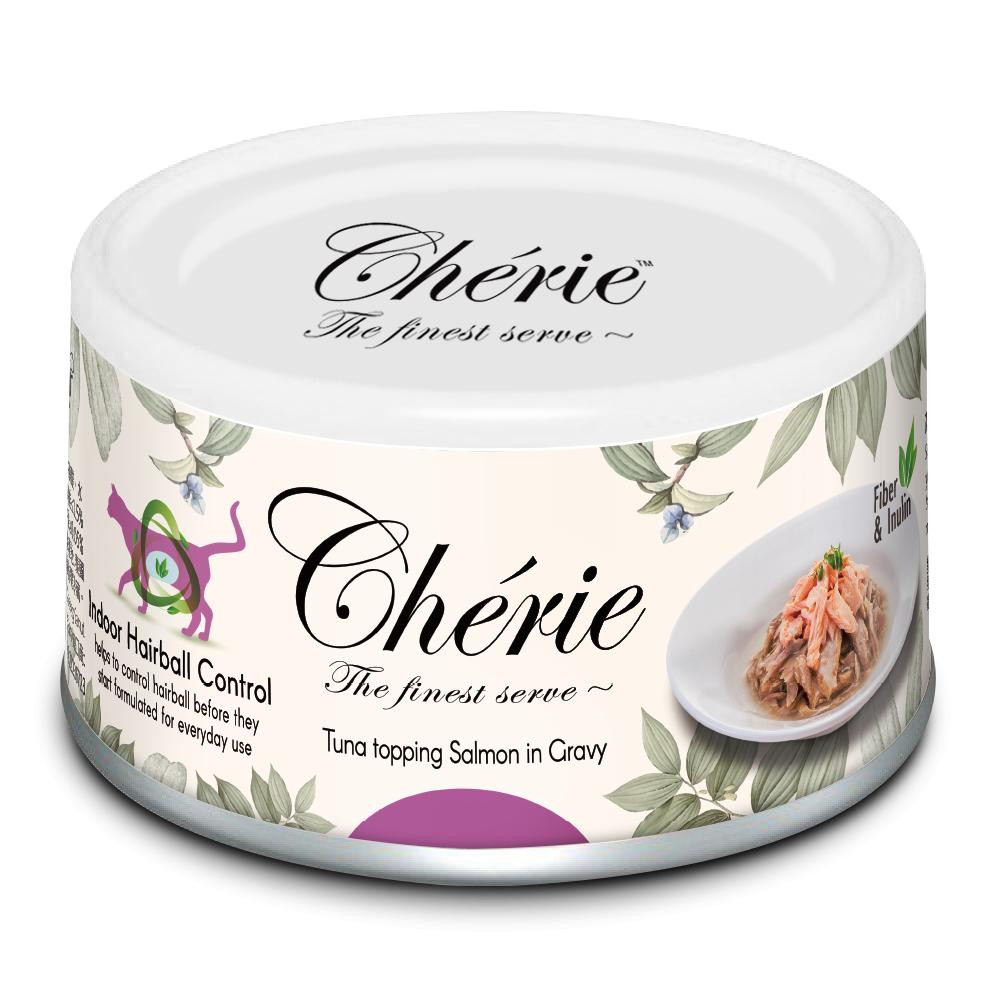 Cherie Hairball Control Tuna&Salmon 80 г (CHT17004) - зображення 1