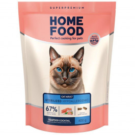 Home Food Корм для взрослых кошек Морской коктейль 0,4 кг