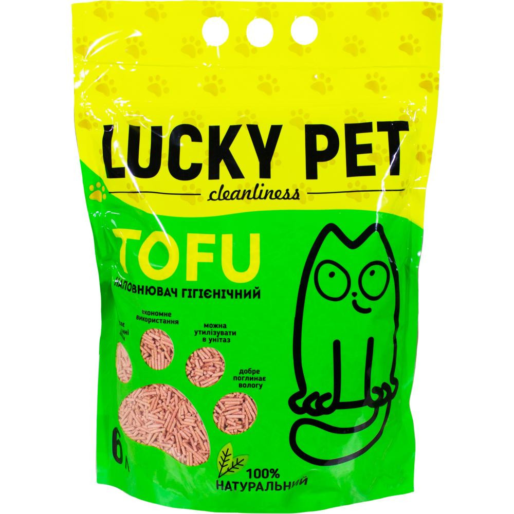 Lucky Pet Тофу з ароматом полуниці 6 л (193093) - зображення 1