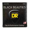 DR DR STRINGS BLACK BEAUTIES ELECTRIC - EXTRA HEAVY 7-STRING (11-60) (BKE7-11) - зображення 1