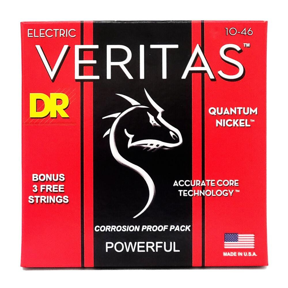 DR Струны для электрогитары Veritas Medium VTE-10 (10-46) - зображення 1