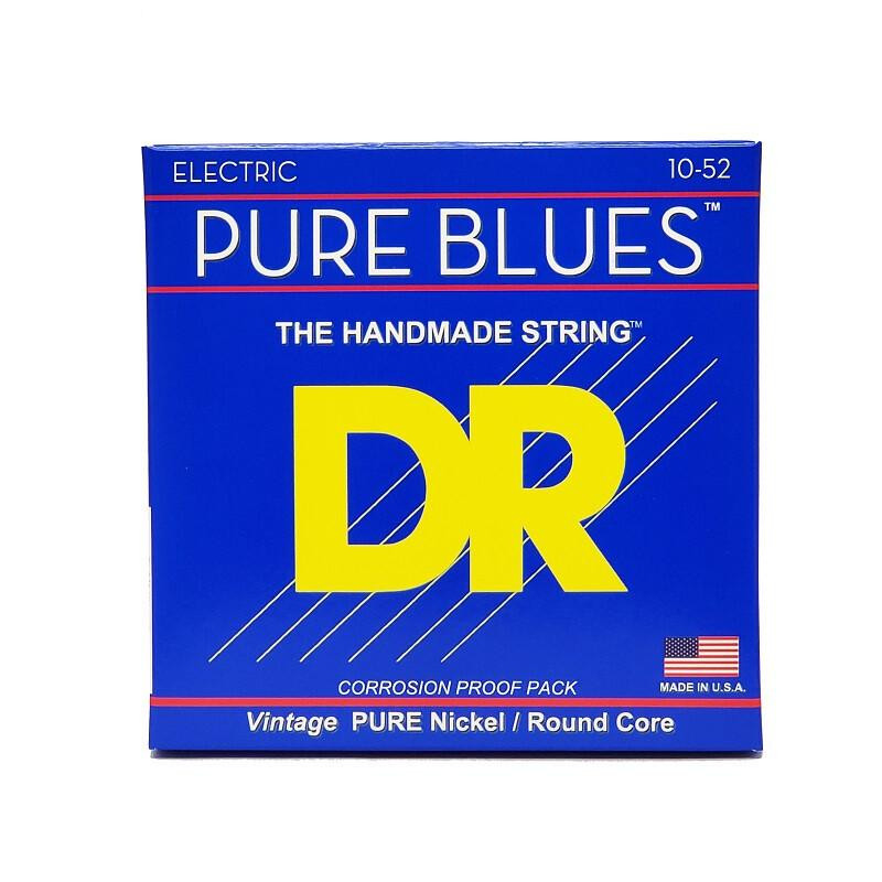 DR PHR-10/52 Pure Blues Pure Nickel Big & Heavy Electric Strings 10/52 - зображення 1