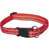 Croci Нашийник для собак  Soft Reflective світловідбивний 30-45х1.5 см червоний (C5079818) - зображення 1