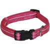 Croci Нашийник для собак  Soft Reflective світловідбивний 40-65х2.5 см рожевий (C5079864) - зображення 1