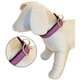 Croci Нашийник для собак  Mylord регульований з тисненням 48-70х2.5 см фіолетовий (C5080078)