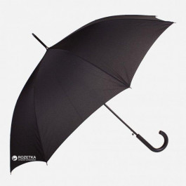 Happy Rain Зонт-трость мужской полуавтомат  черный (U41067)