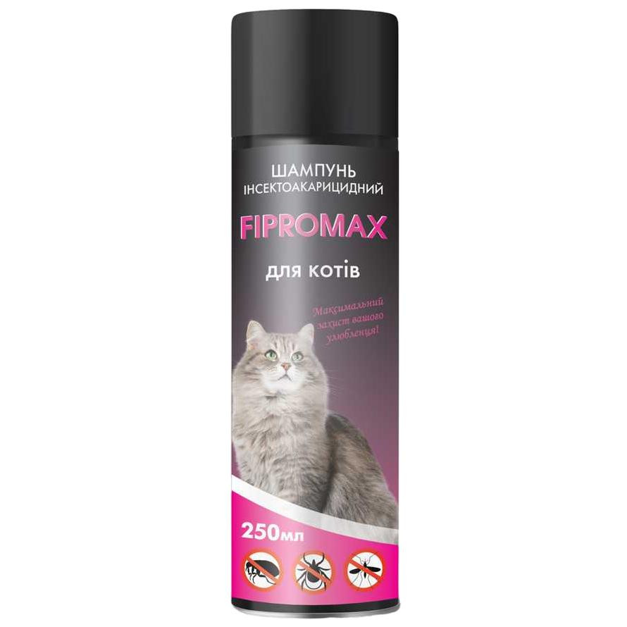 FIPROMAX Шампунь  от блох (с пропоскуром) для котов 250 мл (4820237150219) - зображення 1