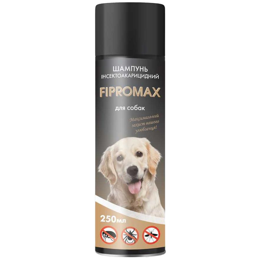 FIPROMAX Шампунь  от блох (с пропоскуром) для собак средних и больших пород 250 мл (4820237150233) - зображення 1