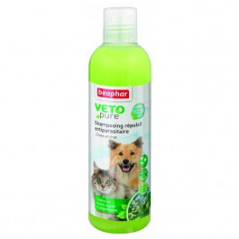 Beaphar Шампунь Bio Shampoo VETO pure от блох для кошек и собак 250 мл (13737/15711)