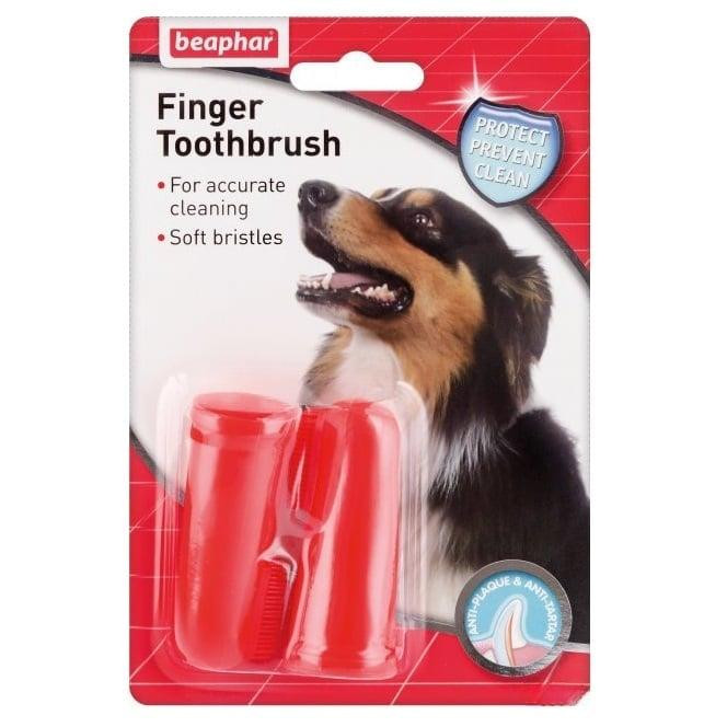 Beaphar Finger Toothbrush Зубная щетка-напальчник для собак (113279) - зображення 1