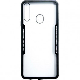 DENGOS TPU для Samsung Galaxy A20s black frame (DG-TPU-TRP-26)