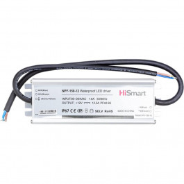 HiSmart 12V 125A 150W PFC IP67 (NPF-150-12)