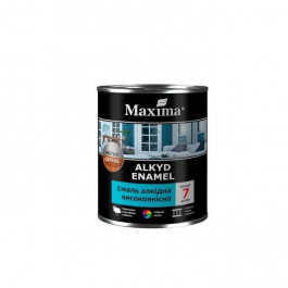 Maxima Эмаль высококачественная черный мат 2,3 кг