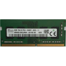 SK hynix 4 GB SO-DIMM DDR4 2400 MHz (HMA851S6CJR6N-UH)