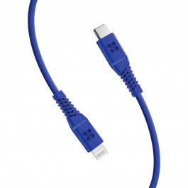 Promate USB Type-C to Lightning 1.2m Blue (powerline-ci120.blue)