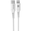 Promate USB Type-C to Lightning 1.2m White (powerlink-120.white) - зображення 1
