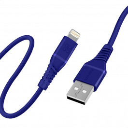 Promate USB Type-A to Lightning 1.2m Blue (powerline-ai120.blue)