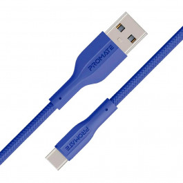 Promate USB Type-A to USB Type-C 1m Navy (xcord-ac.navy)