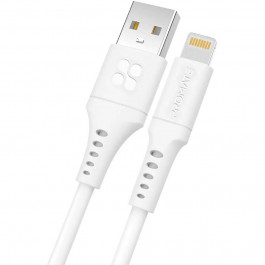 Promate USB to Lightning 2m White (powerlink-ai200.white)