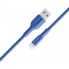 Promate USB to Lightning 1m Navy (xcord-ai.navy) - зображення 1