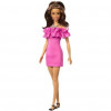 Mattel Barbie Fashionistas в рожевій мінісукні з рюшами (HRH15) - зображення 6