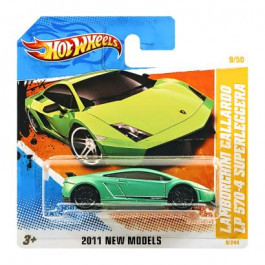 Hot Wheels Lamborghini Gallardo LP 570-4 Superleggera 2011 New Models T9679 Green