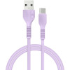 ACCLAB AL-CBCOLOR-L1PP USB to Lightning 1.2m Purple (1283126518218) - зображення 1