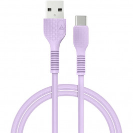 ACCLAB AL-CBCOLOR-L1PP USB to Lightning 1.2m Purple (1283126518218)