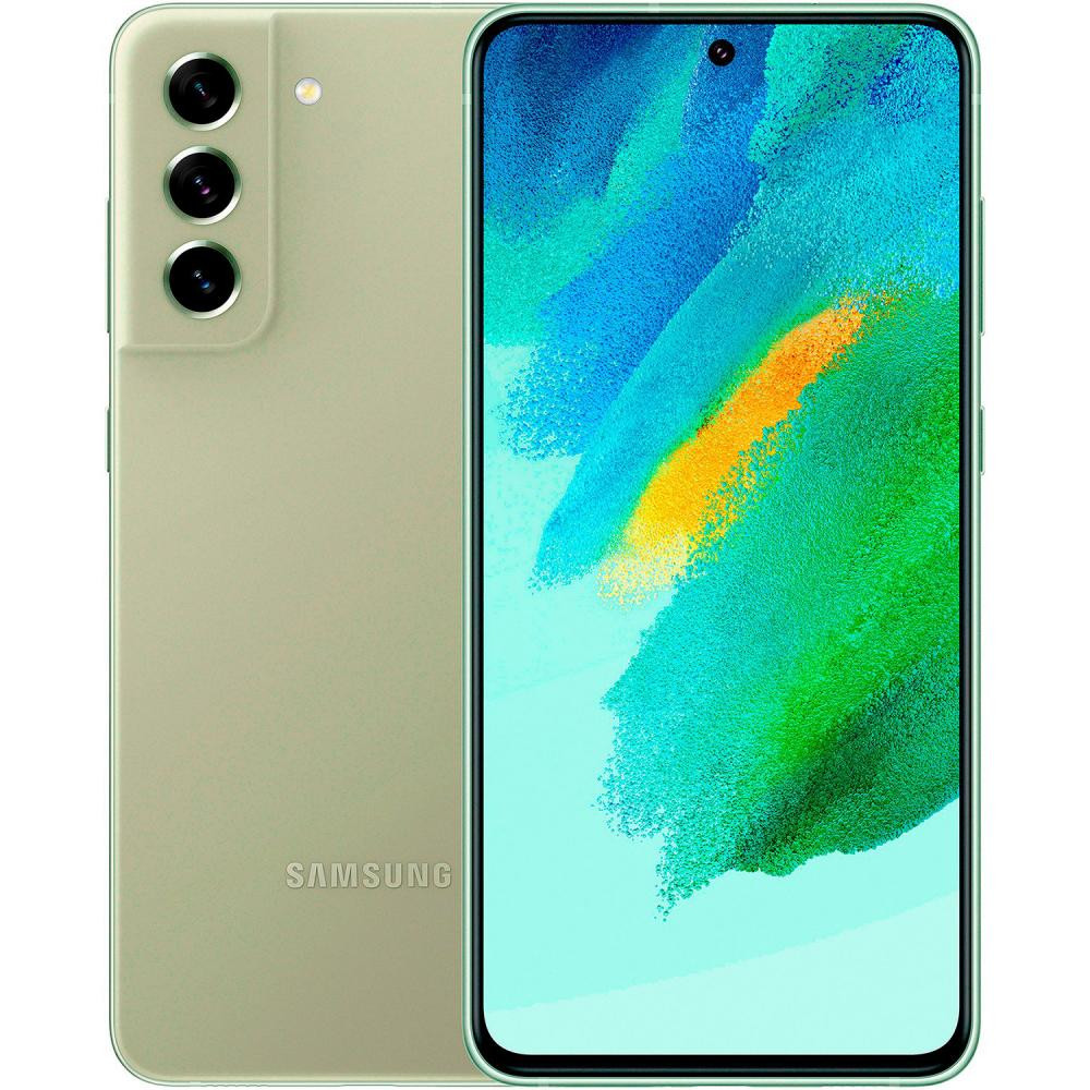 Samsung Galaxy S21 FE 5G 8/128GB Olive (SM-G990ELGI) - зображення 1