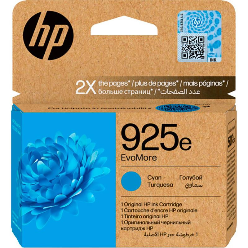 HP 925E Cyan (4K0W0PE) - зображення 1