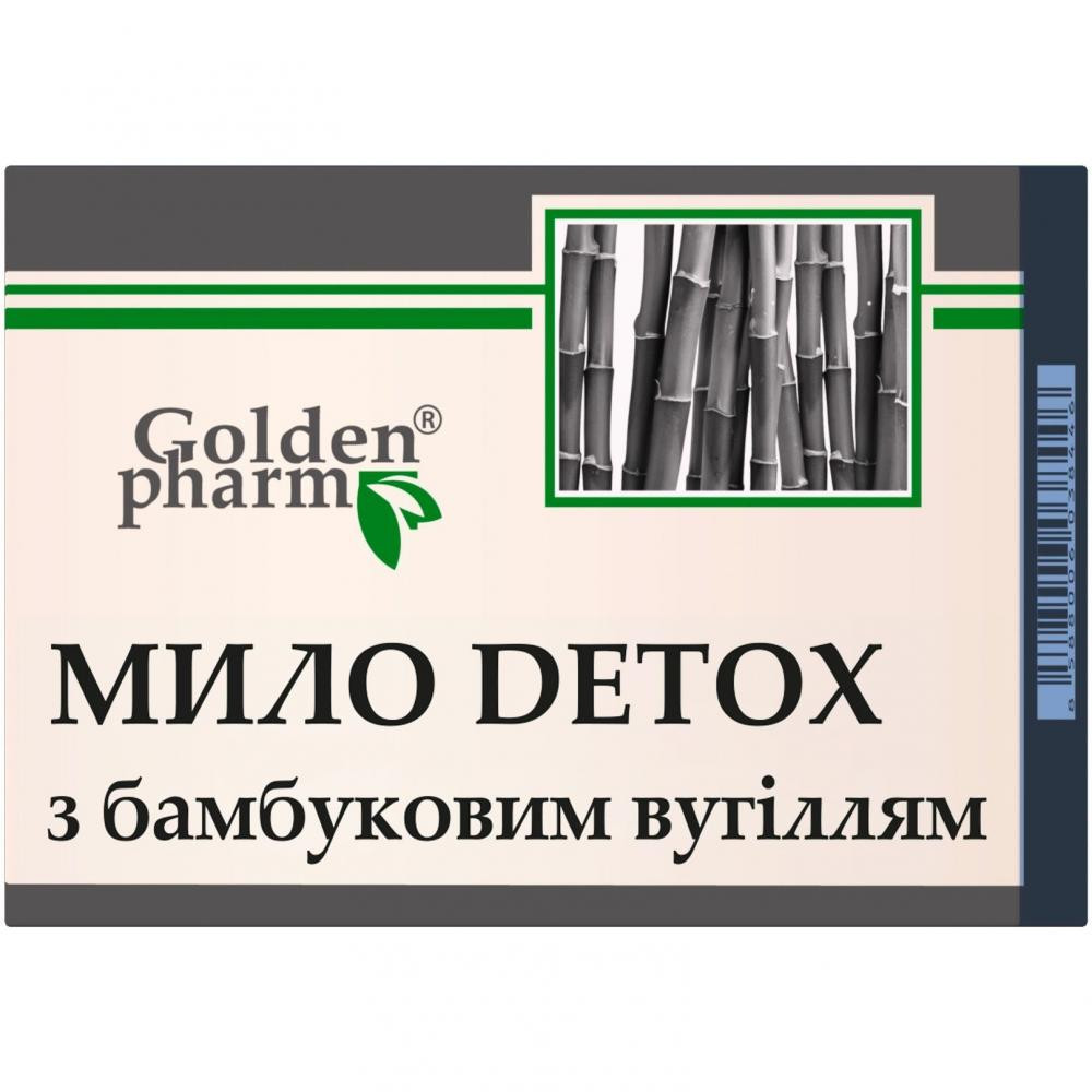 Golden Farm Мило  DETOX з бамбуковим вугіллям 80 г - зображення 1
