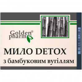 Golden Farm Мило  DETOX з бамбуковим вугіллям 80 г