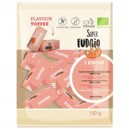 Super Fudgio Цукерки  Toffee органічні 150 г (5906874505502)