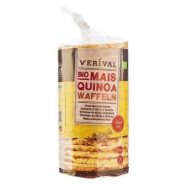 Verival Вафлі  Mais Quinoa Waffeln кукурудзяні з кіноа органічні, 100 г (9004617065026)