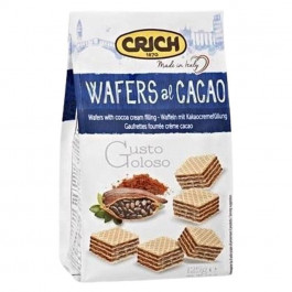 Crich Вафлі  Wafers al Сacao, з какао, 125 г (8008620052708)