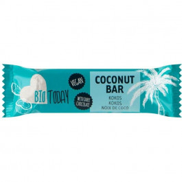 Bio Today Батончик  Choco Bar Coconut кокосовий веганський органічний, 40 г (8719153028190)