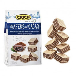 Crich Вафлі  Wafers al cacao з какао, 250 г (8008620052609)