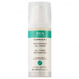   Ren Відновлюючий гель-крем для обличчя  Clearcalm 3 Replenishing Gel Cream, 50 мл