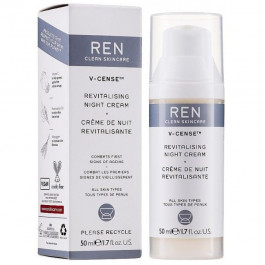 Ren Оживляючий нічний крем  V-Cense Revitalising Night Cream, 50 мл
