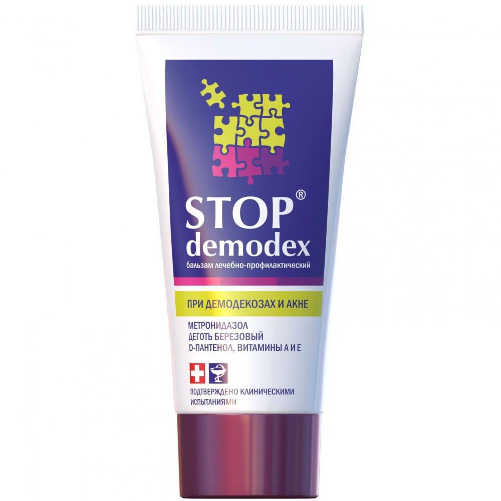 Stop demodex Бальзам  лечебно-профилактический 50мл (4823015914461) - зображення 1