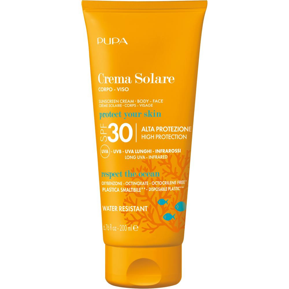 Pupa Сонцезахисний крем для обличчя та тіла  Sunscreen Cream SPF 30, 200 мл (1067477) - зображення 1