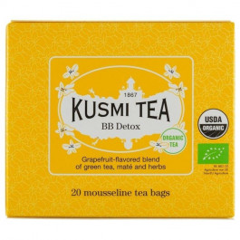 Kusmi Tea Суміш чаїв  BB Detox органічна, 20 пакетиків (3585810092034)