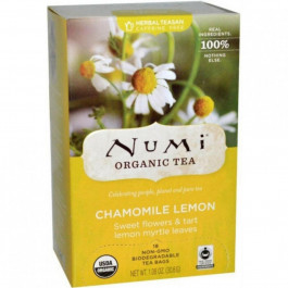 Numi Чай зеленый органический  Ромашка с Лимоном 2 г х 18 пакетиков (0680692151503)