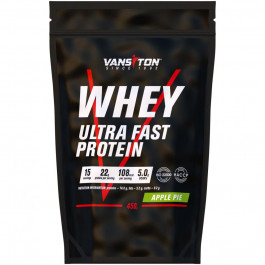 Ванситон Whey Ultra Fast Protein /Ультра-Про/ 450 g /15 servings/ Apple Pie