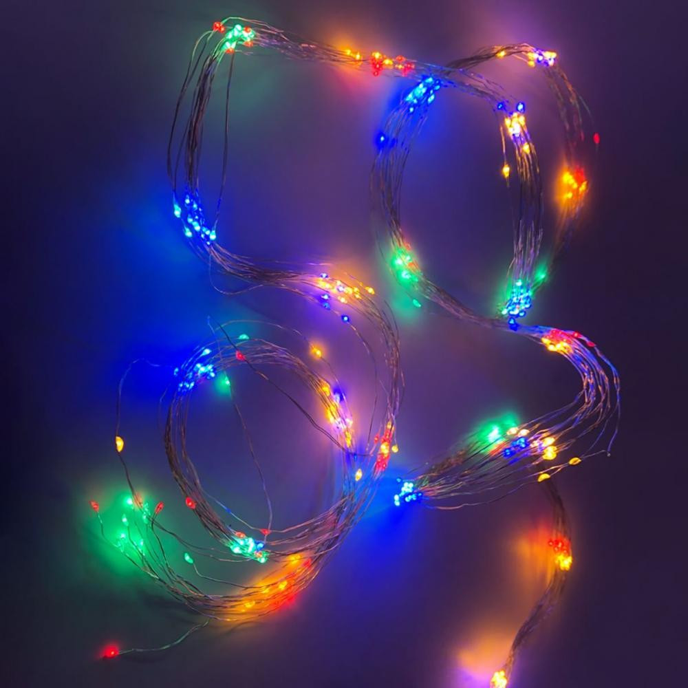 YES! Fun Novogodko Кінський хвіст 345 LED, Color, 2,3м (974225) - зображення 1