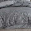 HOBBY Комплект постільної білизни  Євро 200х220 см Tully Сірий Поплін (8698499177352) - зображення 4