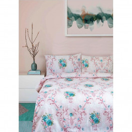 Iris Home Комплект постельного белья  евро ранфорс Flavor Pink (svt-2000022276191)