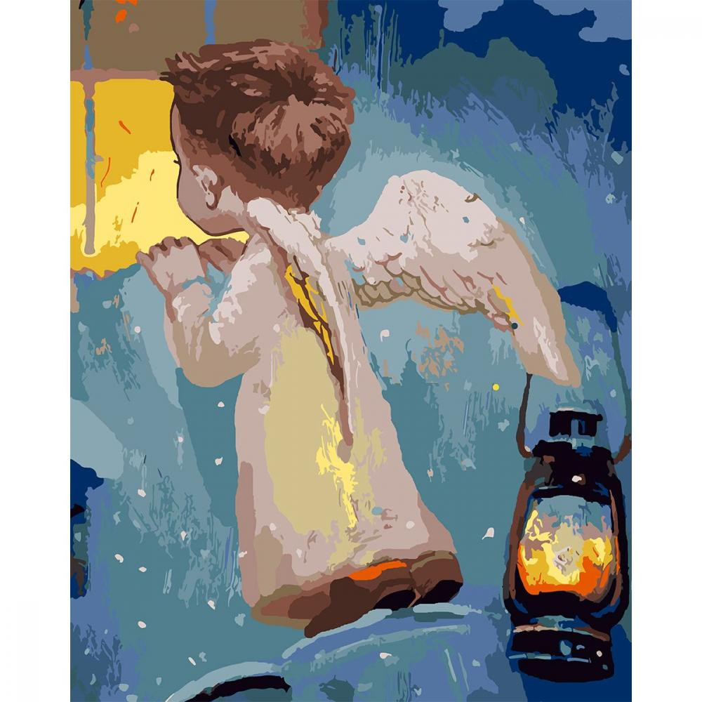 Santi Картина по номерам  Маленький ангел 40*50 см (954271) - зображення 1