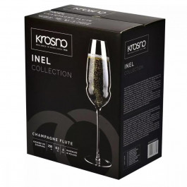 Krosno Набір келихів для шампанського INEL 250 мл 6 шт. (870892)
