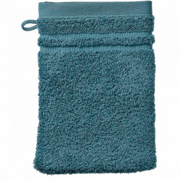 KELA Рушник-рукавичка для обличчя  Leonora 24608 15х21 см бірюзово-синій